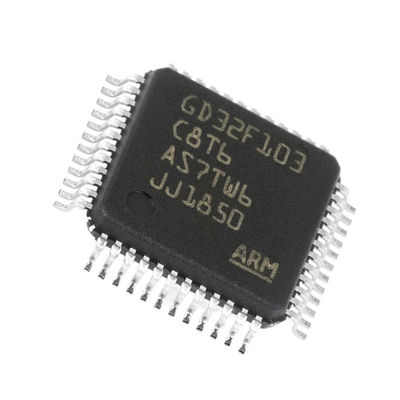 SMD LQFP-48 32 mordeu a descriptografia IC GD32F103C8T6 do microcontrolador
