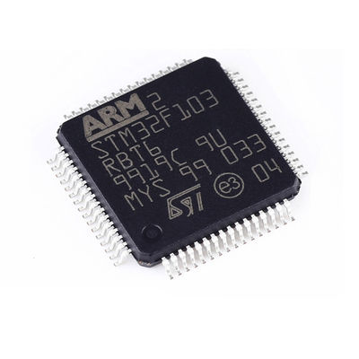 Microplaqueta STM32F103RBT6 do circuito integrado do microcontrolador 72MHz MCU do ST