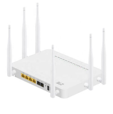 Porto de rede duplo de WIFI quatro da faixa do router de ZTE ZXHN F680 GPON Ontário ONU