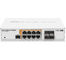 Gigabit ROS Wired Router Switch Poe CRS112-8P-4S-IN Desktop de 4 SFS