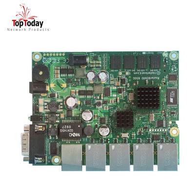Interruptor portuário da fibra ótica do gigabit de MikroTik RB450GX4 RB850GX2 5