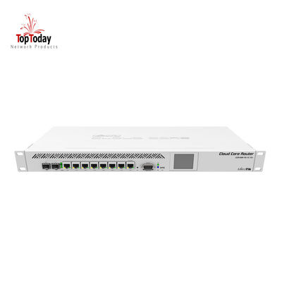 Interruptor da fibra ótica dos portos de Mikrotik CCR1009-7G-1C-1S 8