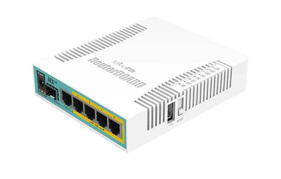 O processador central prendido Mikrotik do router 800MHz de Gigabit Ethernet ENCANTA O ponto de entrada RB960PGS